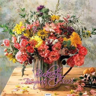 Kalendarz 2023 Ścienny Bukiety AVANTI