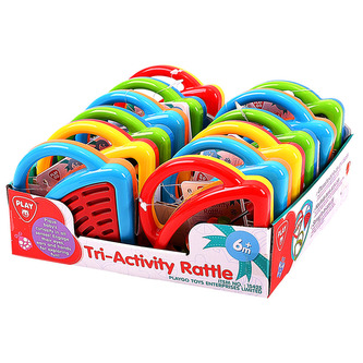 Trojaké chrastítko