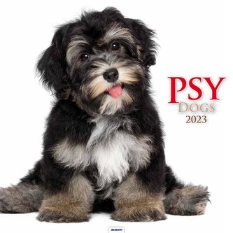 Kalendarz 2023 Ścienny Psy AVANTI