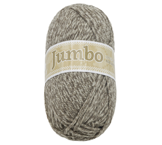Příze JUMBO - hnědý melír - 100g / 147 m