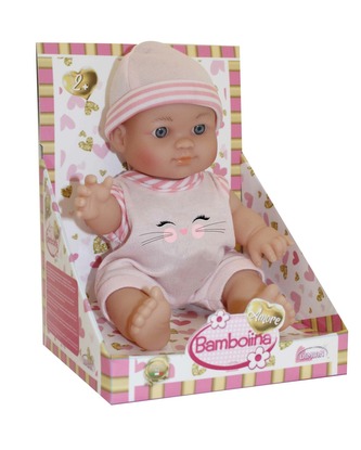 Miminko Bambolina Amore 20 cm s pevným tělíčkem