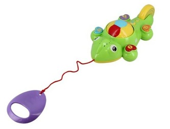 Zvukový chameleon - tahací