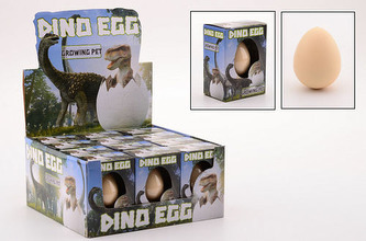 Rostoucí dinosaurus z vajíčka