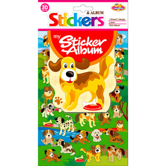 Samolepky album - psi