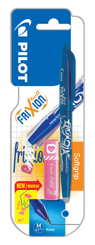 PILOT Frixion Ball+ razítko, modrá/růžová