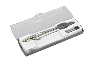 Kružítko TITANUM s plastovým pouzdrem včetně tuží (13.5cm)