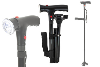 Skládací hůl vycházková BH033