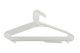 Šatní ramínka, sada 5ks, bílé