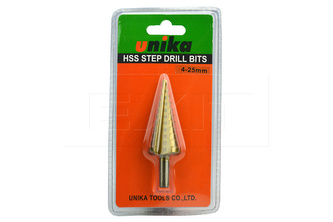 Vrták do tenkého plechu UNIKA (4-25mm)