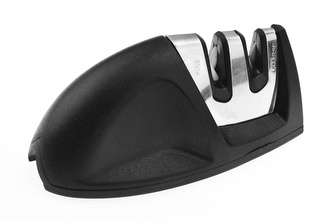 Brousek na nože s dvojím ostřením