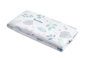 Cestovní přebalovací podložka Sensillo Floral modrá