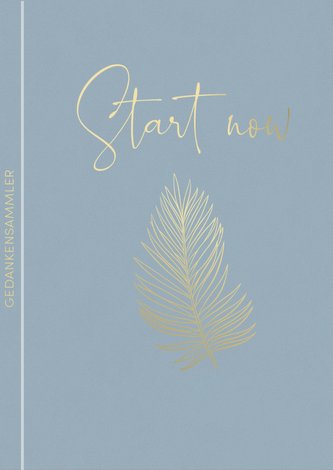 Notizbuch Soft Touch Blue, vegan