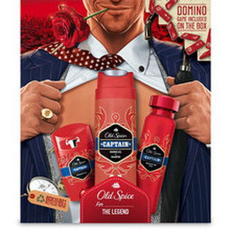 Old Spice Dárková sada tělové péče Captain Gentleman man Old Spice Dárková sada tělové péče Captain Gentleman man