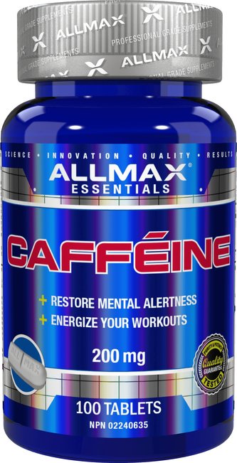 Allmax Caffeine 200mg 100tbl