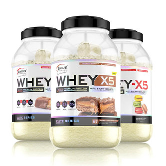 Genius Nutr Whey X5 2000g Choco hazel