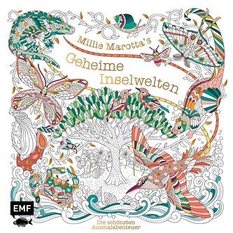 Millie Marotta's Geheime Inselwelten - Die schönsten Ausmalabenteuer