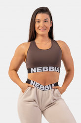 Nebbia podprsenka Cross back 410 Pink M
