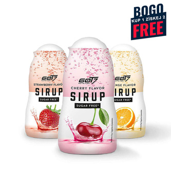 GOT7 Squeeze sirup - Sugar free 48ml orange