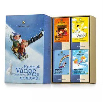 Sonnentor Dárková čajová Kazeta - Radost Vánoc BIO
