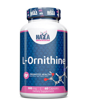 Haya Labs L-Ornitine 500mg 60 kapslí