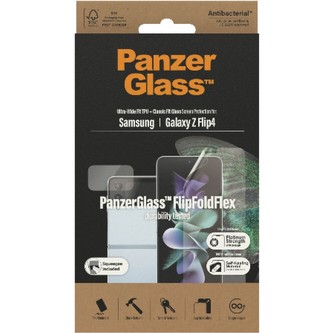 PanzerGlass™ Ultra-Wide Fit Samsung Galaxy Z Flip 4 TPU fólie + sklo