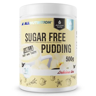 Allnutrition Sugar free Pudding vanilla 500g
