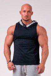 Nebbia No Excuses 173 Tank top with hoodie white xxl