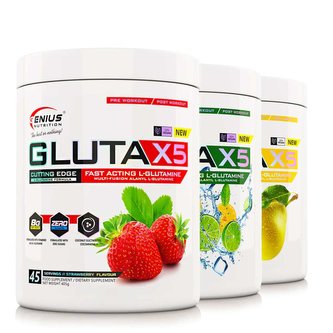 Genius Nutr GLUTA-X5 405g apple