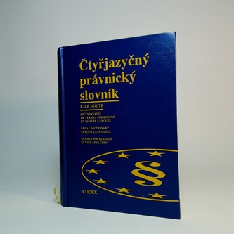 Čtyřjazyčný pravnický slovník