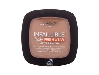 L'Oréal Paris Infaillible Bronzer 24H Fresh Wear Matte Bronzer 9 g 300 Light Medium pro ženy