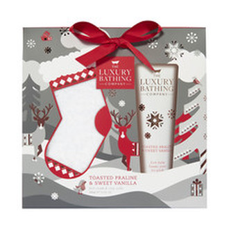 The Luxury Bathing Company Dárková sada péče o nohy Vánoční cukroví a Vanilka 2 ks woman