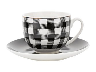 ŠÁLEK S PODŠÁLKEM WINTER GLAM GRID 220ML