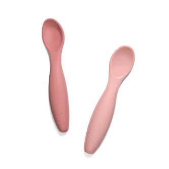 Set silikonových lžic, Blossom Pink