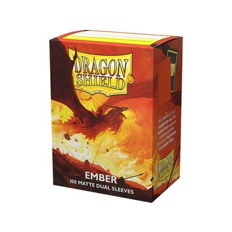 Dragon Shield Dual Matte Sleeves - Ember 'Alaric, Revolution Kindler' (100 Sleeves)