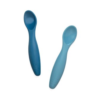 Set silikonových lžic, Vintage Blue