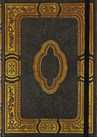 Notatnik Mini Pozłacany Onyks