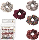 Doplňky do vlasů v kosmetické tašce Harry Potter: Magické téma (set 5 kusů|gumičky)