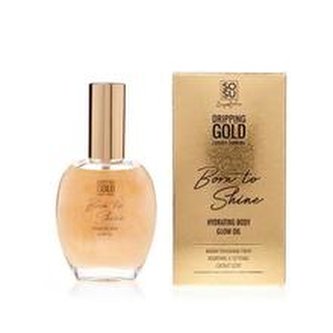 SOSU by Suzanne Jackson Hydratační olej na tělo se třpytkami Zlatý Dripping Gold Born to Shine (Hydrating Body Glow Oil) 50 ml woman