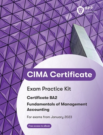 CIMA BA2 Fundamentals of Management Accounting