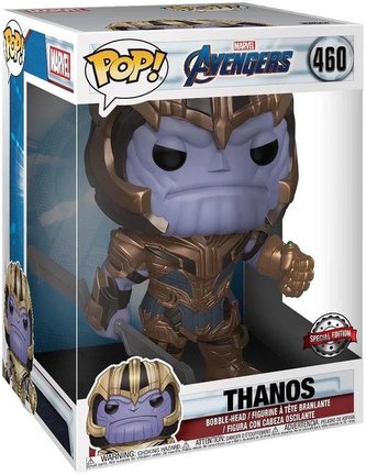 Funko POP Marvel: Jumbo Avengers Endgame - 10´ Thanos (exclusive special edition)