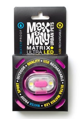 Světlo Max&Molly Matrix Ultra LED Hang růžová