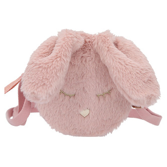 Taštička přes rameno Princess Mimi, Růžová, spící králík