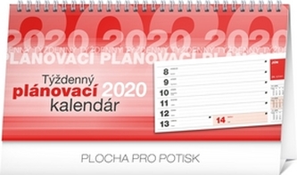 Stolový kalendár Plánovací riadkový 2020