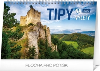 Stolový kalendár Tipy na výlety 2020