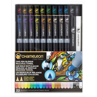 Set Chameleon tónovací fixy, 22ks