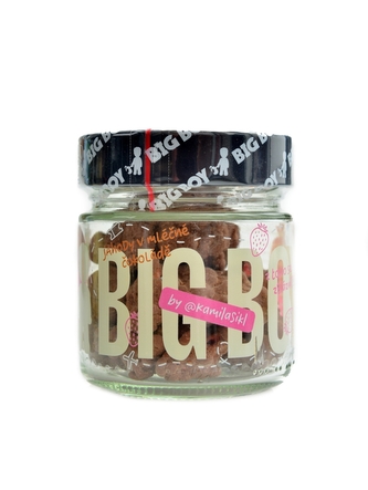 BigBoy - Jahody v mléčné čokoládě by Kamilasikl 60g