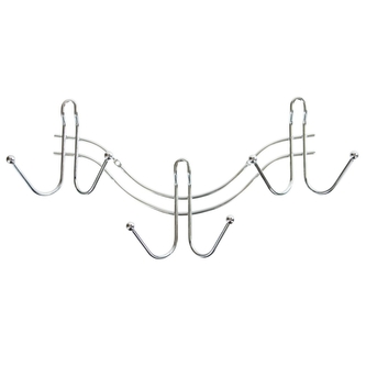 Věšák 6 háčků chrom  AWD0190