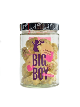 BigBoy - Jahody v bílé čokoládě 120g kamilasikl