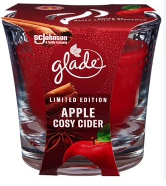 Glade svíčka 129g Apple Cosy Cider