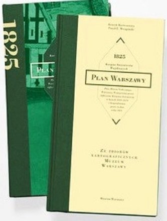 Plan Warszawy 1825 Korpus Inżynierów Wojskowych